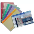 Tarifold Document Pockets Color Collection for A6 Sheets (165 x 109 mm), Pack of 6 Pieces
