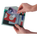 Tarifold pochette-documents Collection Color pour ft A6 (165 x 109 mm), paquet de 6 pièces