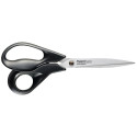 Maped ciseaux Advanced, ft 21 cm, droite, bouts pointus, inox, noir, blister de 1 pièce