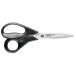 Maped schaar Advanced, ft 18 cm, rechts, scherpe punt, RVS, zwart, blister van 1 stuk