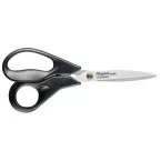 Maped schaar Advanced, ft 18 cm, rechts, scherpe punt, RVS, zwart, blister van 1 stuk