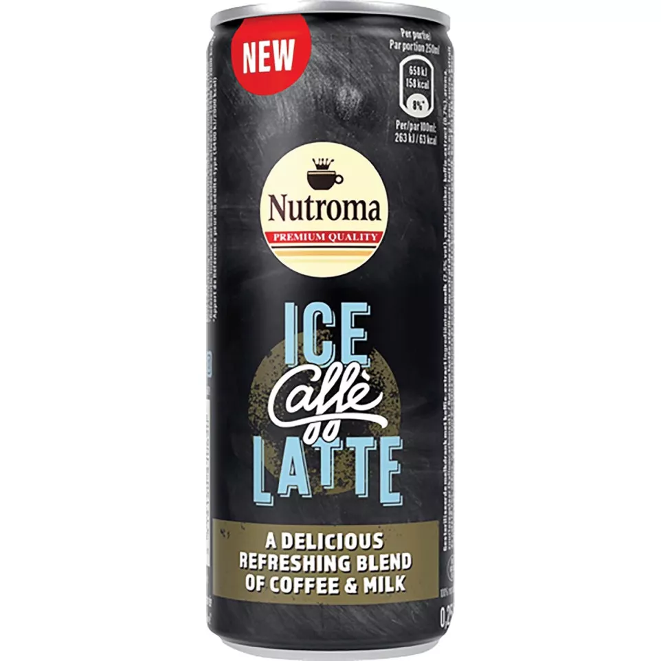 Nutroma Ice Caffè Latte, 25 cl can,...