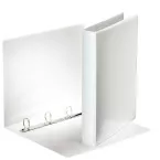Esselte Customizable Ring Binder, 4.4 cm Spine, 4 D-Rings 25 mm, White