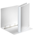 Esselte classeur à anneaux personnalisable, dos de 3,8 cm, 4 anneaux en D de 20 mm, blanc