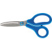 Plus FitCut Curve KIDS schaar, fluorine bladen, 14,5 cm, blauw, op blister