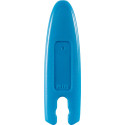 Plus FitCut Curve KIDS schaar, fluorine bladen, 14,5 cm, blauw, op blister