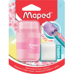 Maped taille-crayon + gomme...