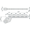 GEZE Lower Arm Single Action for TS 550 Wood and Metal / pc