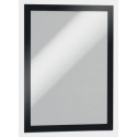 Durable DURAFRAME Document Frame, 8.5" x 11", Black, Pack of 2