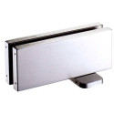 Pivot charnière hydraulique pour verre avec blocage à 90° Dorint DFG885 inox - Force 5 / pce