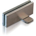 Pivot charnière hydraulique verre Dorint DFG883 avec blocage à 90° inox (Force : 3) / pce