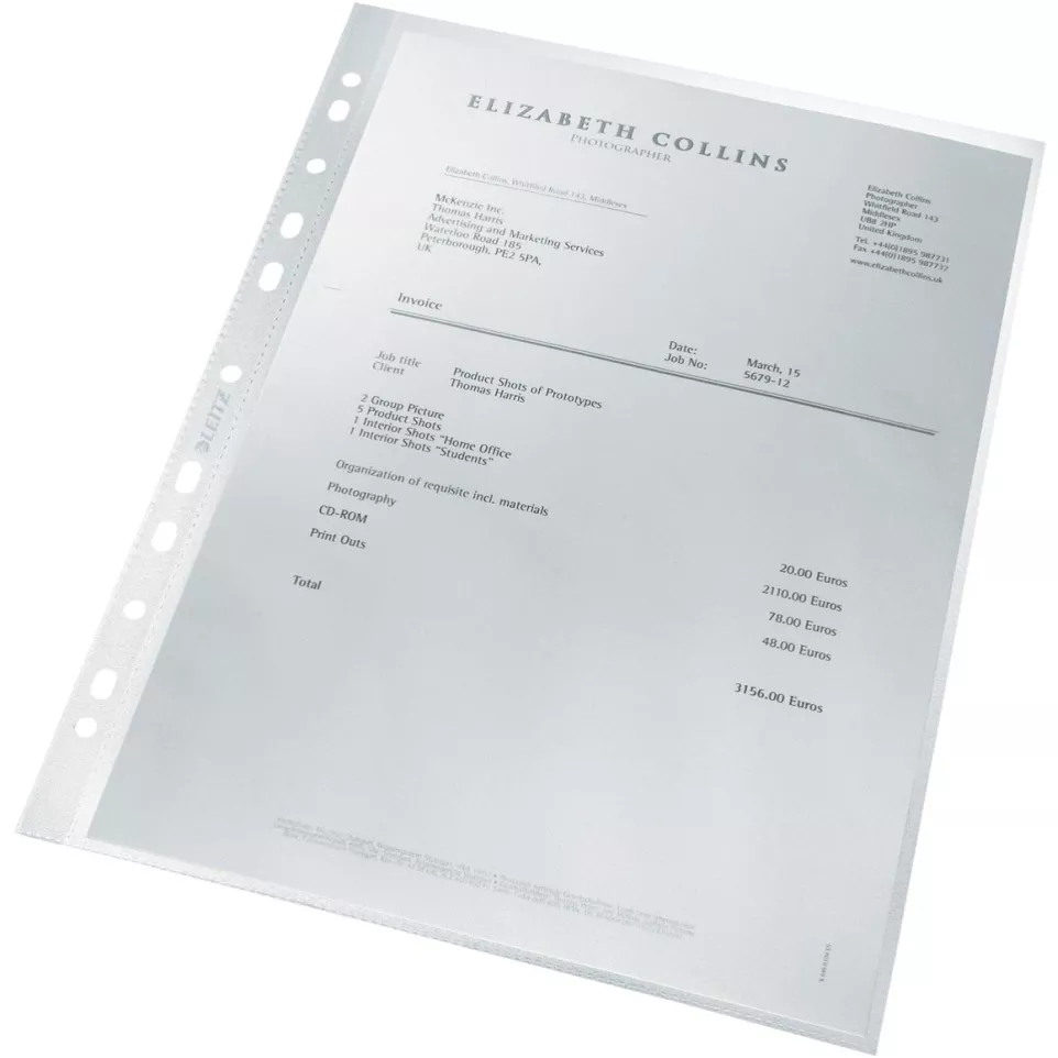 Leitz Recycle pochette perforée, ft...
