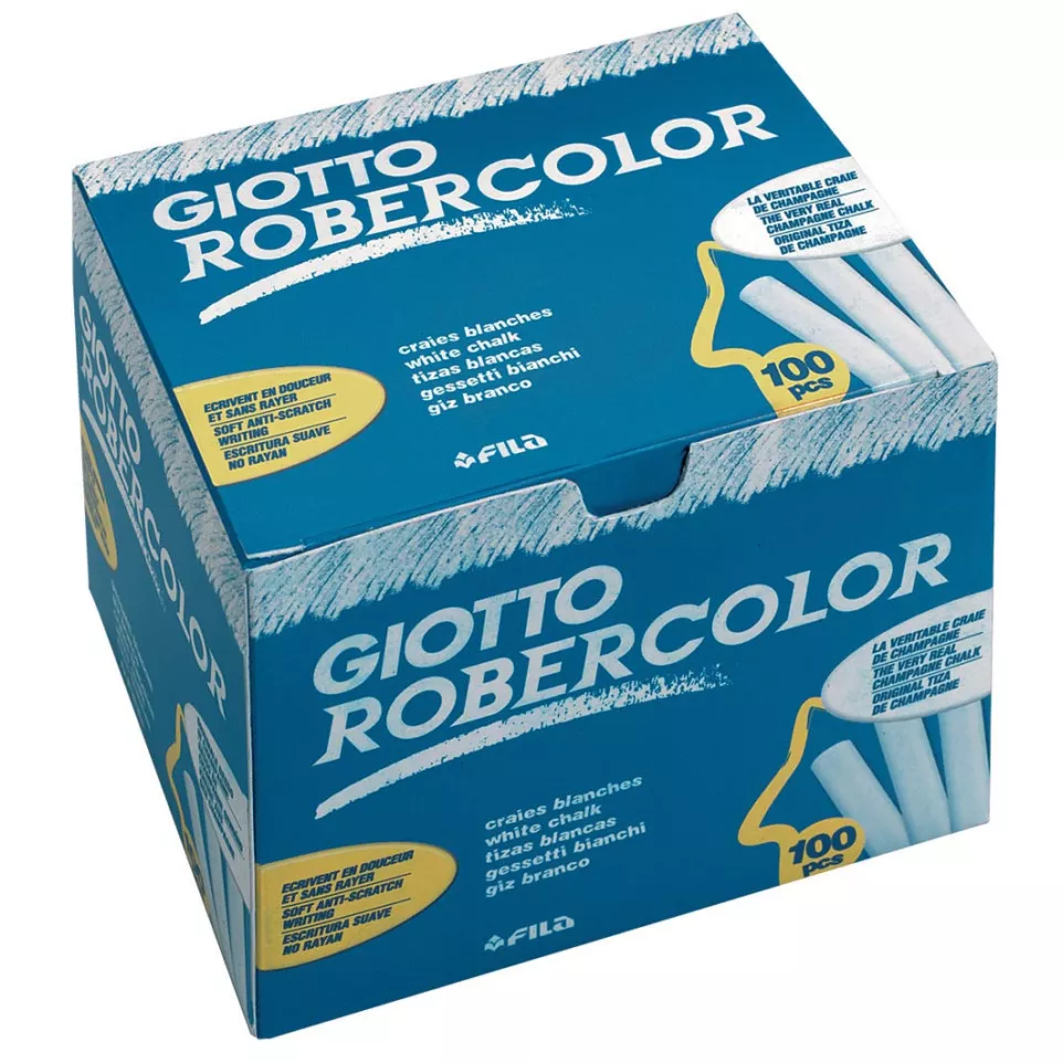 Giotto krijt Robercolor wit