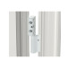 Paumelle à rouleau KT-RKN 2 lames à broche longue pour chant 0° vantail max 90 Kg Titan P / pce