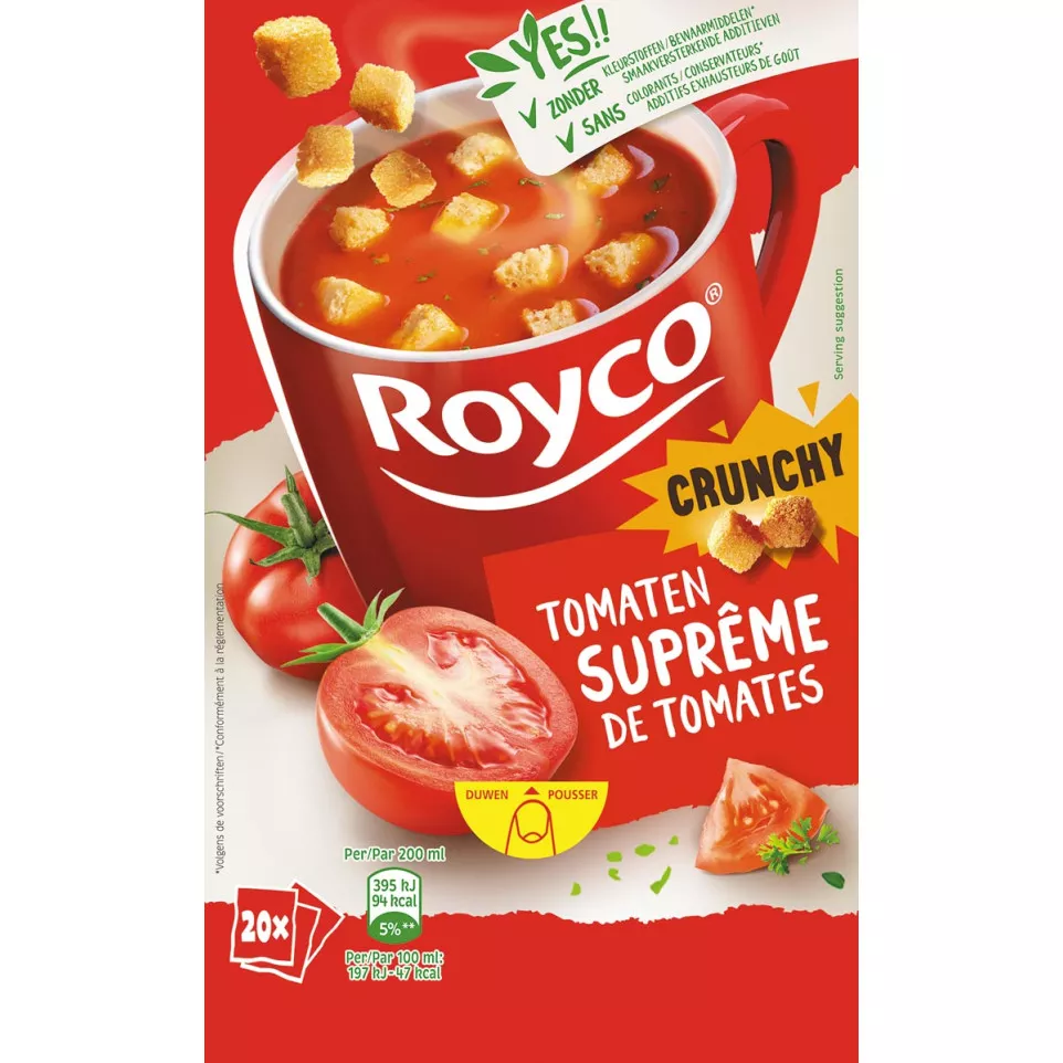 Royco Minute Soup tomatensuprême met...