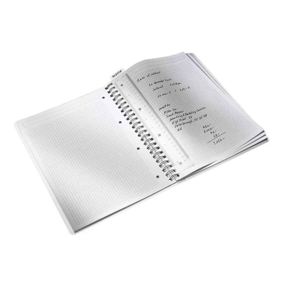 Leitz WOW schrift ft A4, geruit 5 mm,...