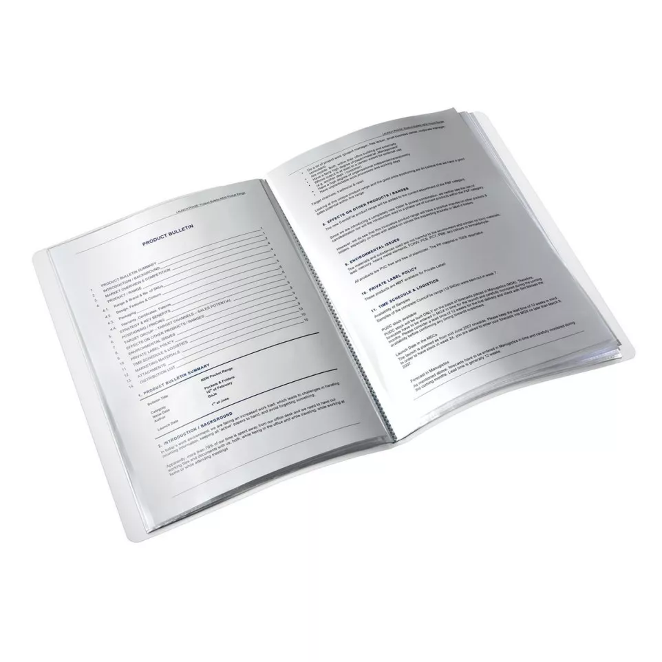 Leitz WOW protège-documents, ft A4, bleu