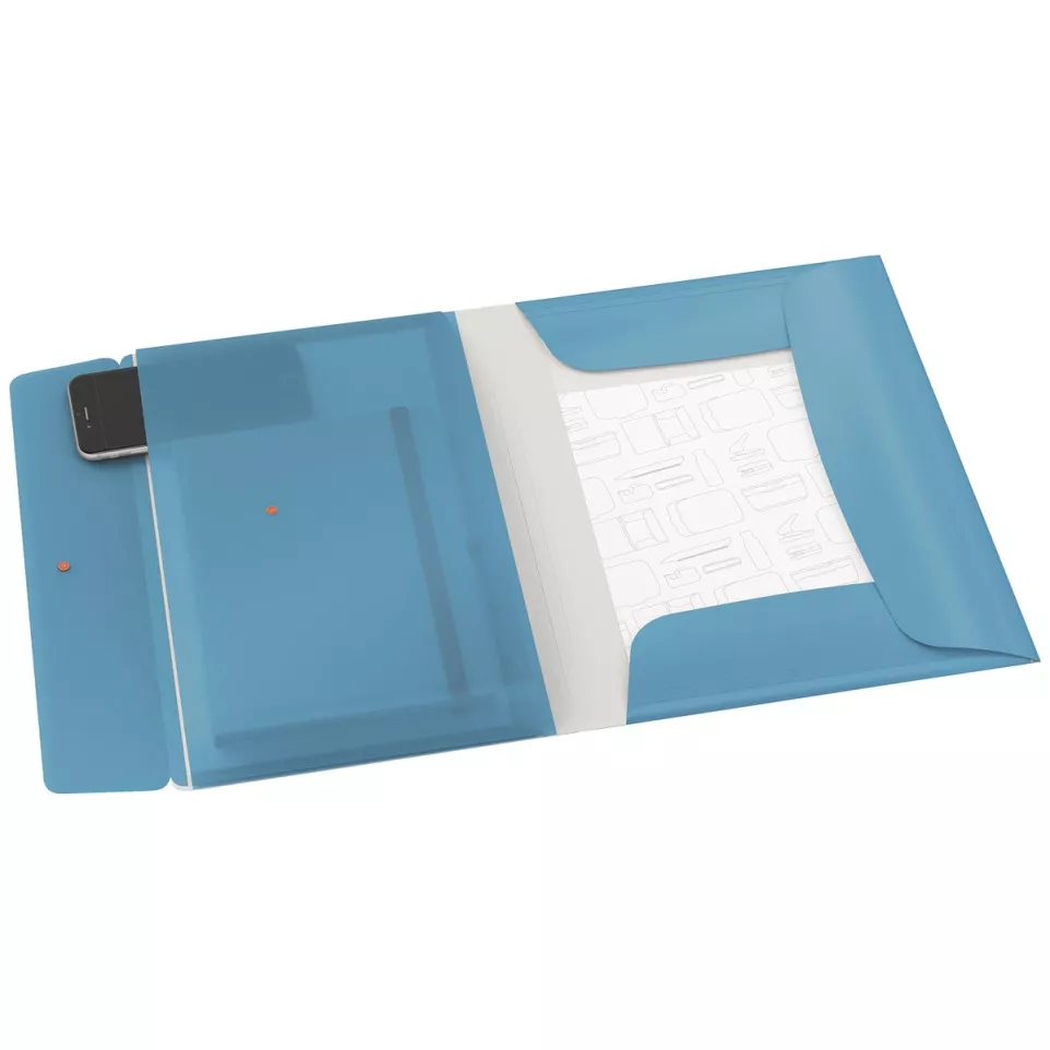 Leitz Cosy elastomap met 3 kleppen,...