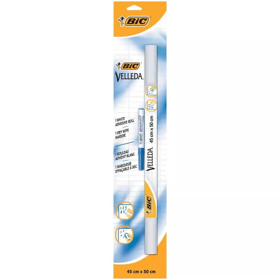 Bic zelfklevende rollen (whiteboard...