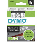 Dymo D1 ruban 19 mm, noir...
