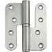 Paumelle ARLU en inox 100/86A Ø16mm/bague à bille/droite / pce