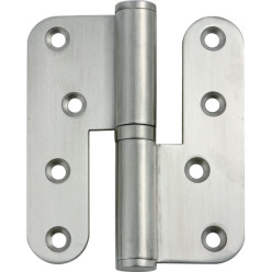Paumelle ARLU en inox 100/86A Ø16mm bague 5mm droite / pce
