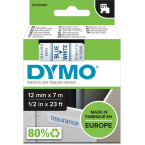 Dymo D1 tape 12 mm, blauw...