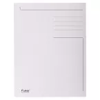 Exacompta chemise de classement Foldyne ft 24 x 32 cm (pour ft A4), gris clair, paquet de 50 pièces