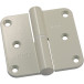 Aluminium scharnier Argenta 80x80 A parelwit RAL 1013 links / pce
