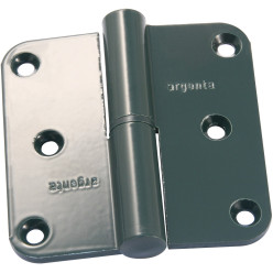 Argenta Aluminum Hinge 80x80 A Green RAL 6012 Left / pc