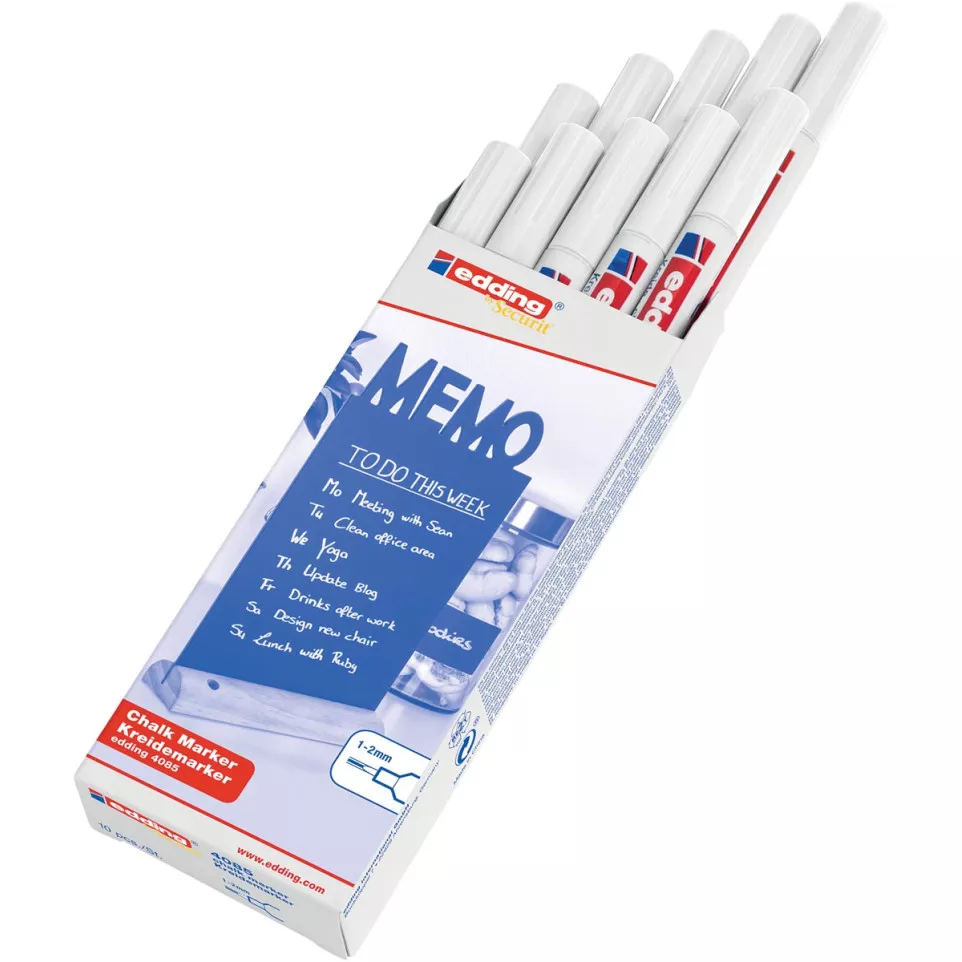 Edding Chalk Marker e-4085, round tip...