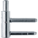 Fiche mâle Otlav Exacta 495 réglable 3D zinguée / pce