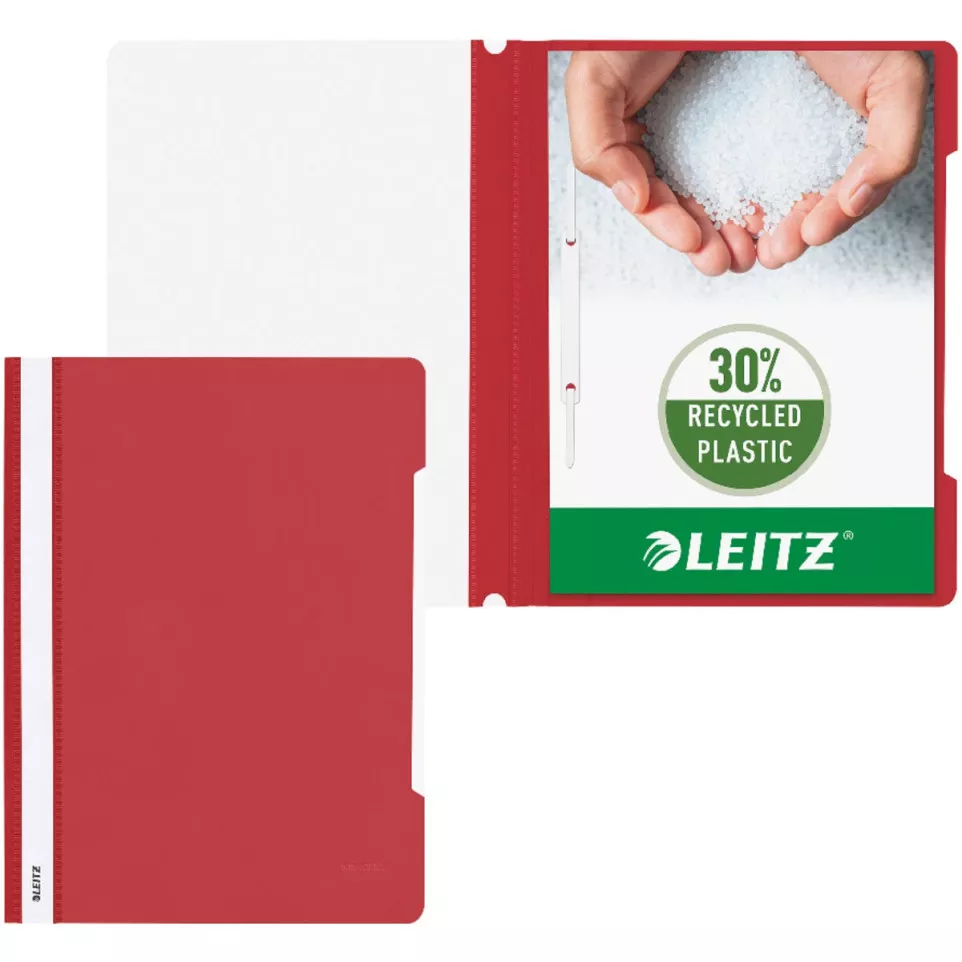 Leitz Snelhechtmap rood, ft A4