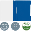 Leitz Snelhechtmap blauw, ft A4