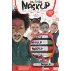 Carioca Mask Up Party Makeup Sticks Set, box of 6 sticks