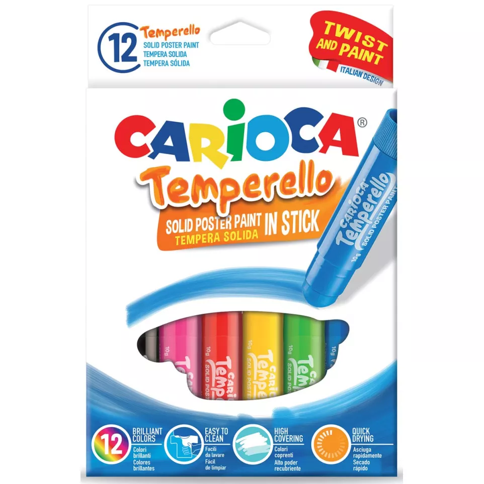 Carioca plakkaatverfstick Temperello,...