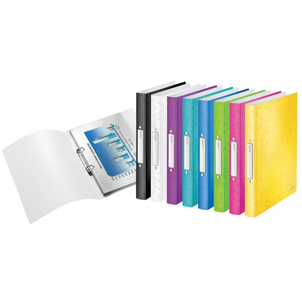 Leitz WOW ringmap, uit PP, ft A4,...