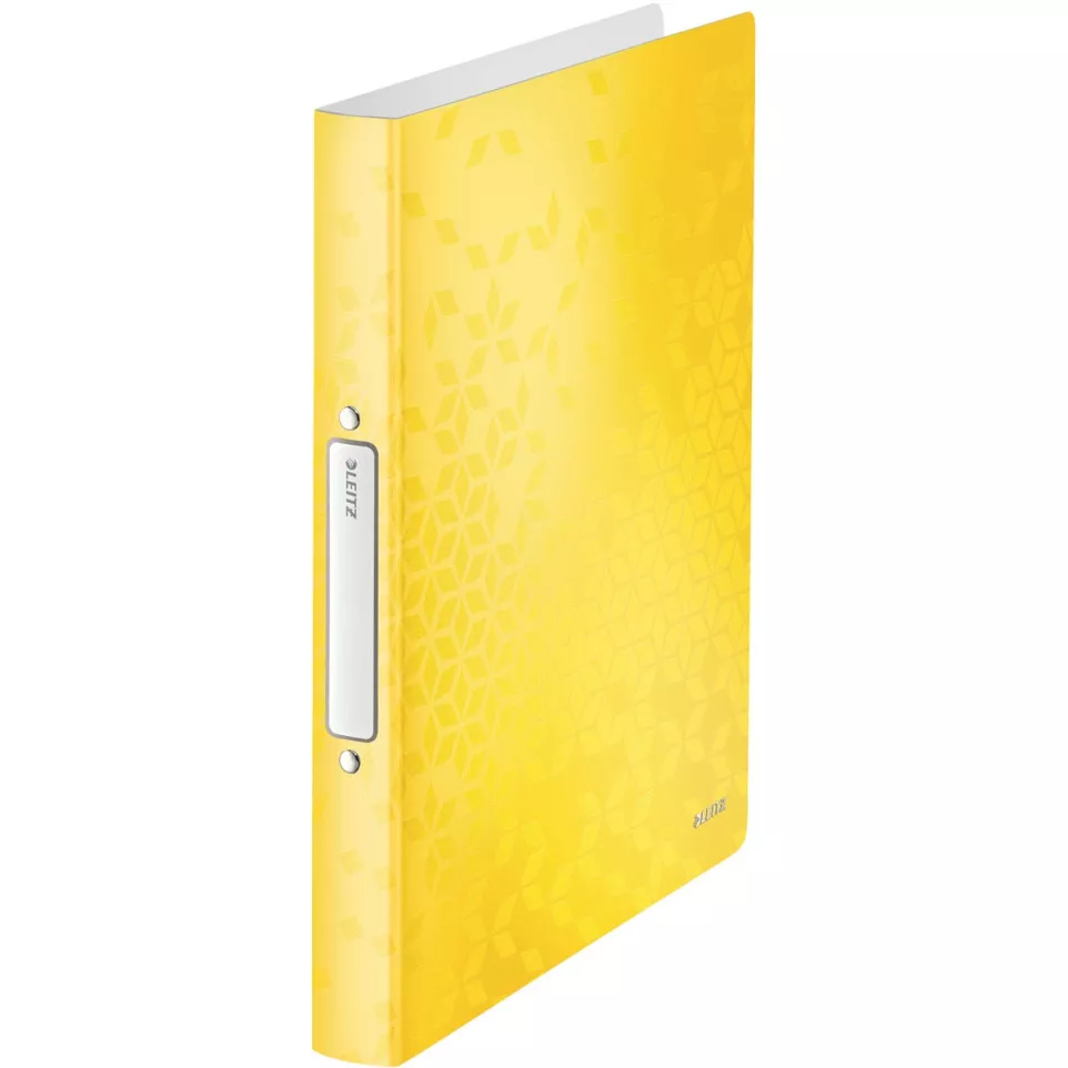 Leitz WOW classeur à anneaux, jaune