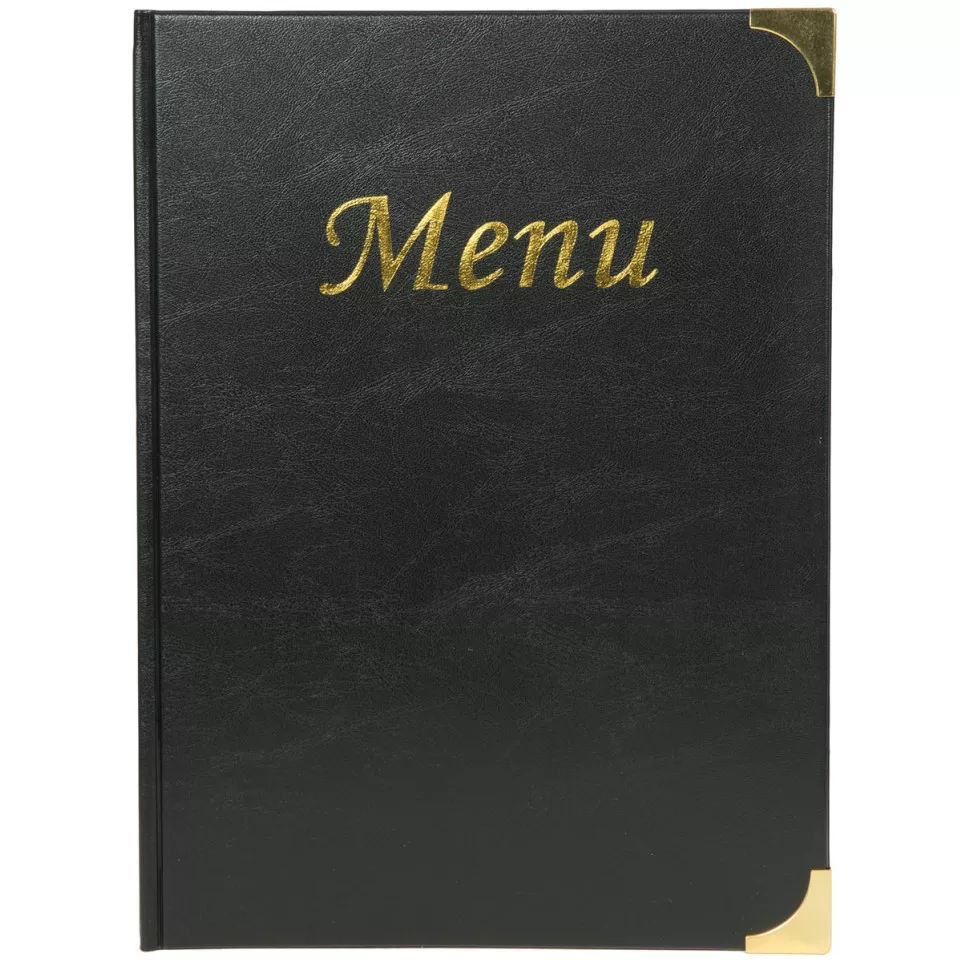 Securit menu Basic ft A4, noir