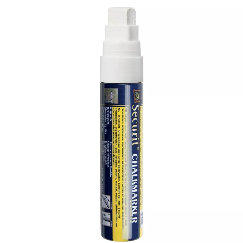 Securit Large White Chalk Marker