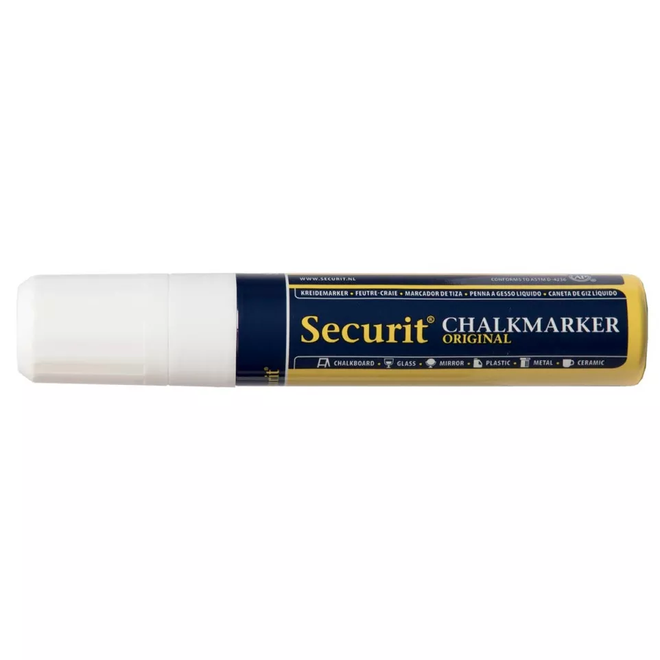 Securit Large White Chalk Marker