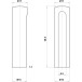 Hoes voor Ursus 3D plug Ø16mm voor PVC 100kg grijs 9F / pce