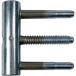 Ursus 3D Female Socket 3-Pin 16mm for PVC Door up to 100kg Grey 9F per piece