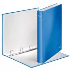 Leitz WOW classeur à anneaux, 4 anneaux, bleu