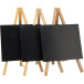 Securit tafelkrijtbord Mini, ft 24 x 15 cm, beuk, pak van 3