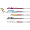 Edding gelroller 2185, etui met 5 stuks in geassorteerde kleuren