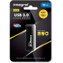 Integral USB stick 3.0, 16 GB, zwart