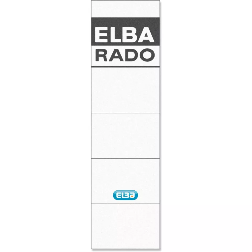 Elba Rado Plast spine labels 4.4 x...