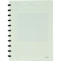 Atoma Meeting Book A4 Black 5 mm Grid