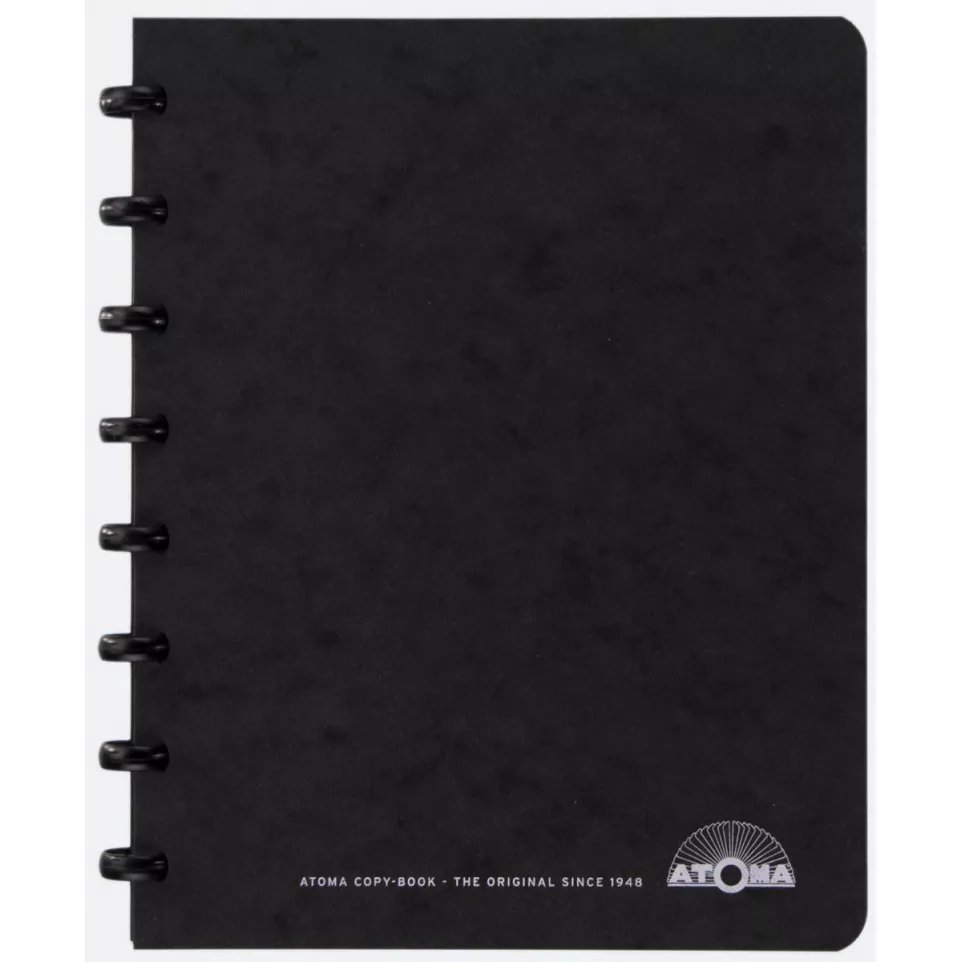 Atoma Meeting Book A5 Black Lined...